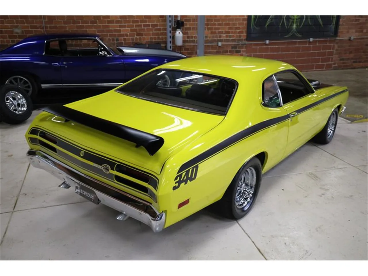 Plymouth Duster 340 1971 de trois quarts avant